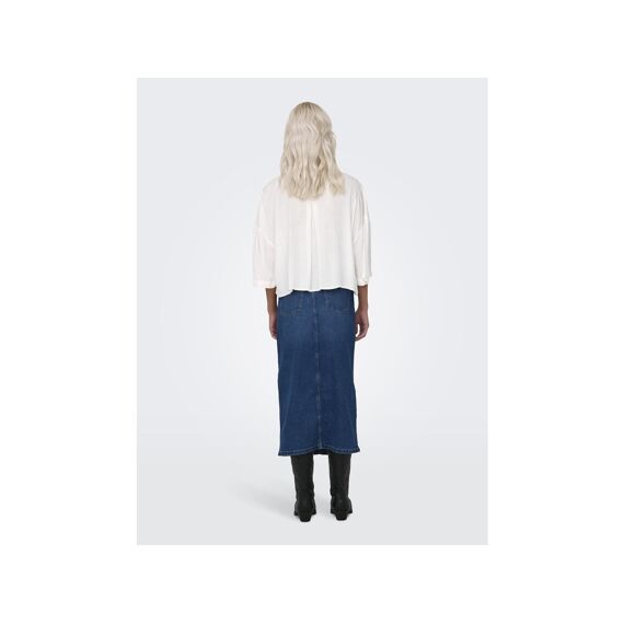 Only Noos Onlastrid Life 2/4 Crop Shirt Wvn