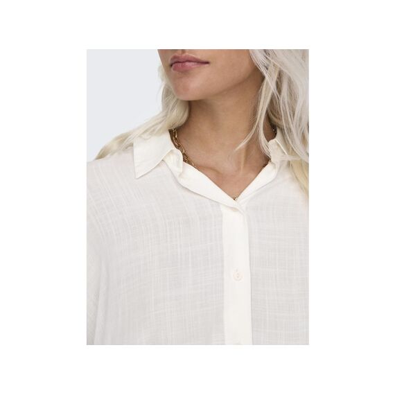 Only Noos Onlastrid Life 2/4 Crop Shirt Wvn