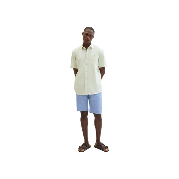 Tom Tailor Heren 2403 Regular Cotton Linen Shorts
