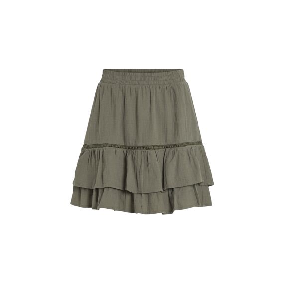 Vila 2403 Vitovan Flounce Short Skirt