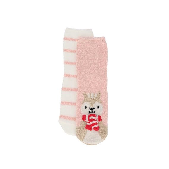 Apollo Noos Kinderen Softy Kousen 3D 2-Pack Assortiment Prijs Per Set