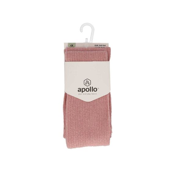 Apollo Noos Meisjes Kousen Rib 1X1 Plain Lurex