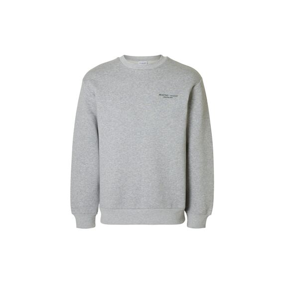 Selected Homme Black 2404 Slhreg-Henry Sweat Crew Neck Ft