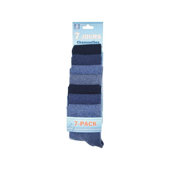 Intersocks Z24 Men 7-Pack Plain Blue 7Pack