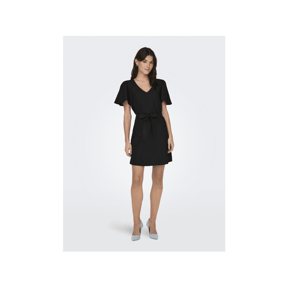 Jdy Noos Jdysay S/S Linen Bell Dress Wvn