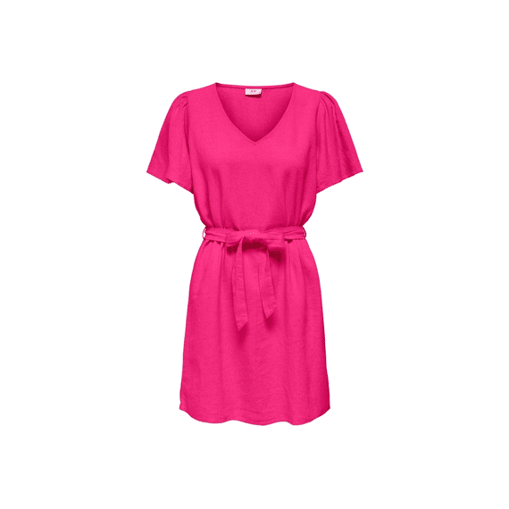 Jdy Noos Jdysay S/S Linen Bell Dress Wvn