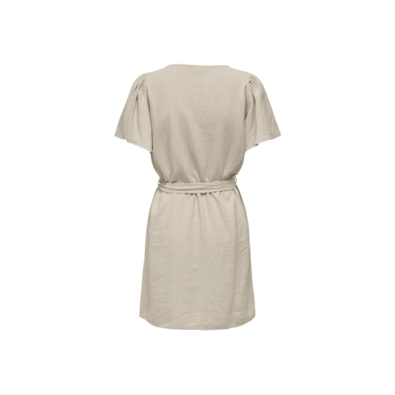 Jdy Noos Jdysay S/S Linen Bell Dress Wvn