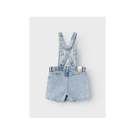 Name It Mini 2404 Nmfbella Baggy Dnm Bib Skort 3484-Mg H