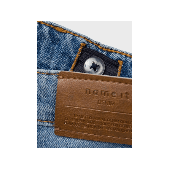 Name It Kids Noos Nkmsilas Loose Dnm L Shorts 7998-Be