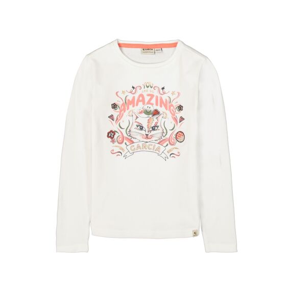 Garcia W24 Girls Kids T-Shirt Long Sleeve