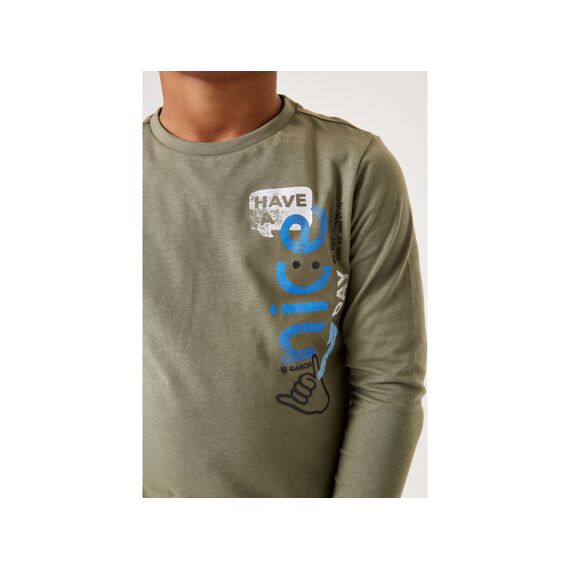 Garcia W24 Boys Kids T-Shirt Long Sleeve