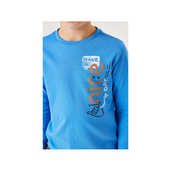 Garcia W24 Boys Kids T-Shirt Long Sleeve