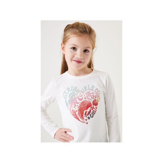 Garcia W24 Girls Kids T-Shirt Long Sleeve