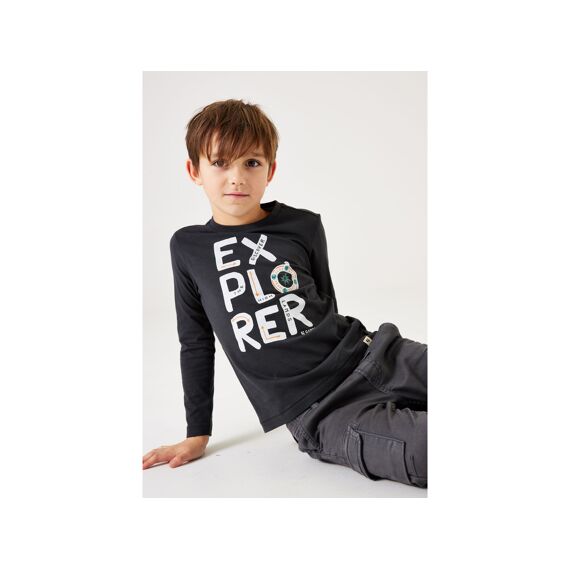 Garcia W24 Boys Kids T-Shirt Long Sleeve