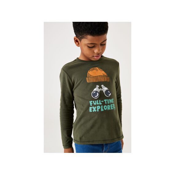 Garcia W24 Boys Kids T-Shirt Long Sleeve