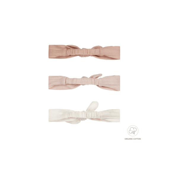 Dirkje Noos Baby Headband 3-Pack Organic Cotton