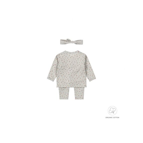 Dirkje Noos 2 Pce Babysuit + Headband Organic Cotton