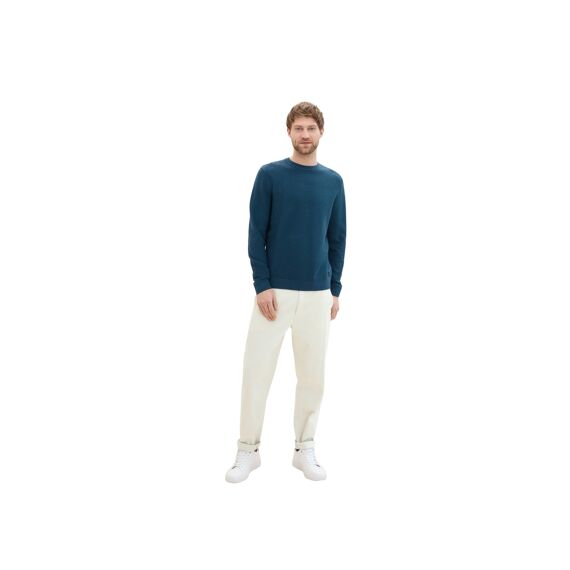 Tom Tailor Heren 2406 Structured Crewneck Knit