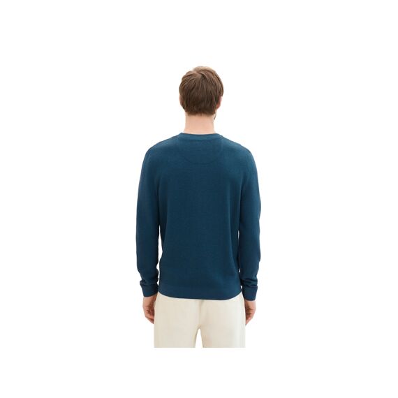 Tom Tailor Heren 2406 Structured Crewneck Knit