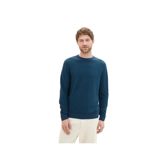 Tom Tailor Heren 2406 Structured Crewneck Knit