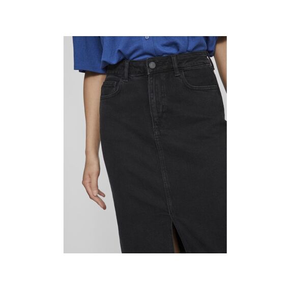 Vila Noos Vijaf Hw Midi Denim Skirt-