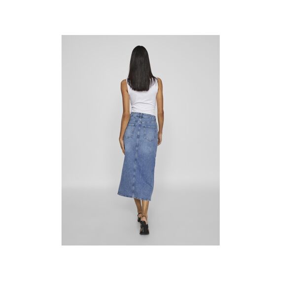 Vila Noos Vijaf Hw Midi Denim Skirt-