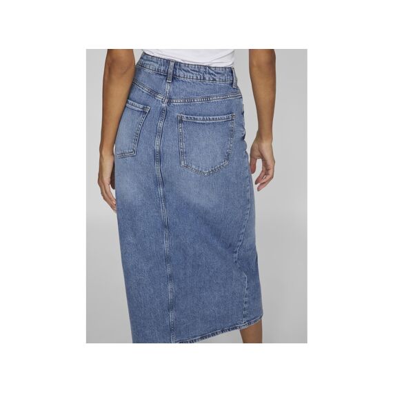 Vila Noos Vijaf Hw Midi Denim Skirt-