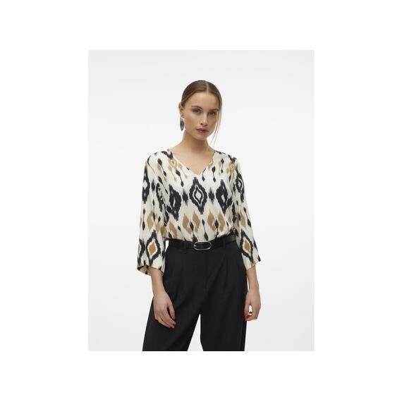 Vero Moda 2406 Vmmille 3/4 V-Neck Top Wvn Btq Ga