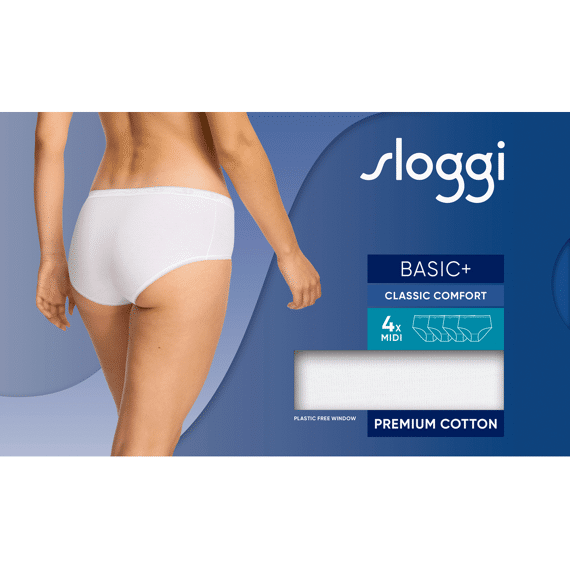 Sloggi Midislips 4-Pack