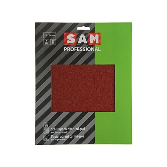 Schuurpapier Sam Extra 3St. 80