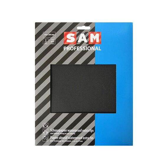 Schuurpapier Waterproof Sam 3St.600