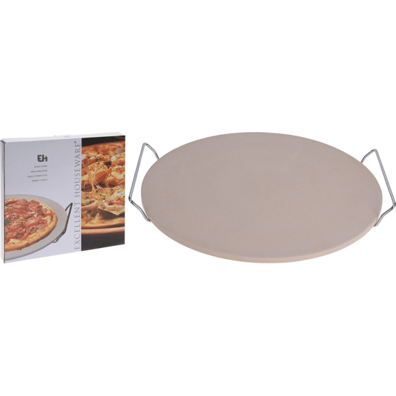 Pizzabaksteen Met Houder 33cm 1700gr