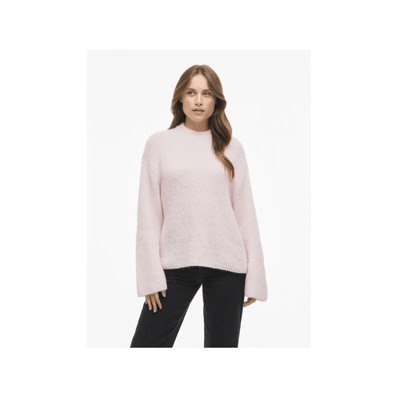 Vila 2511 Viellis O-neck L/s Knit Pullover/r