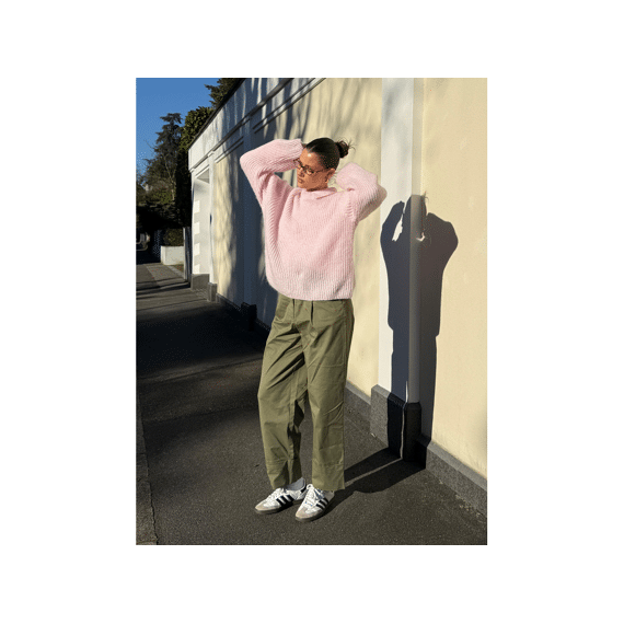 Vila 2511 Viellis O-neck L/s Knit Pullover/r