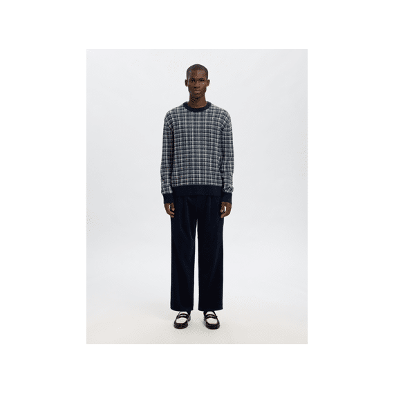 Selected 2511 Slhmikolas Ls Knit Relaxed Crew Neck