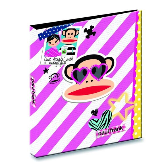 Paul Frank Mini Ringband A4 Pp-Cover