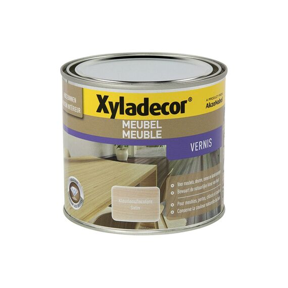 Xyladecor Meubel Vernis Satin 0.5 Kleurloos