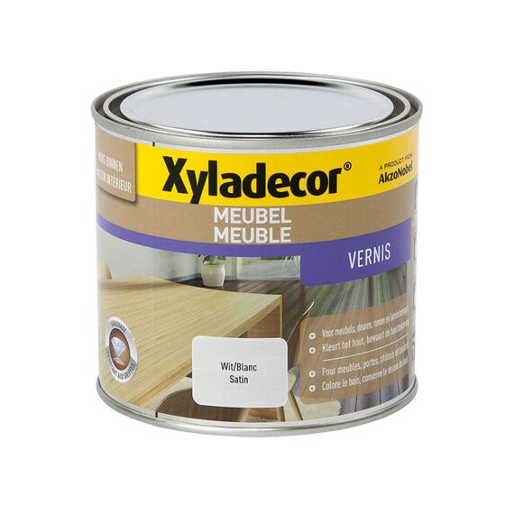 Xyladecor Meubel Vernis Satin 0.5 Wit