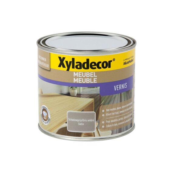 Xyladecor Meubel Vernis Satin 0.5 Schaduwgrijs