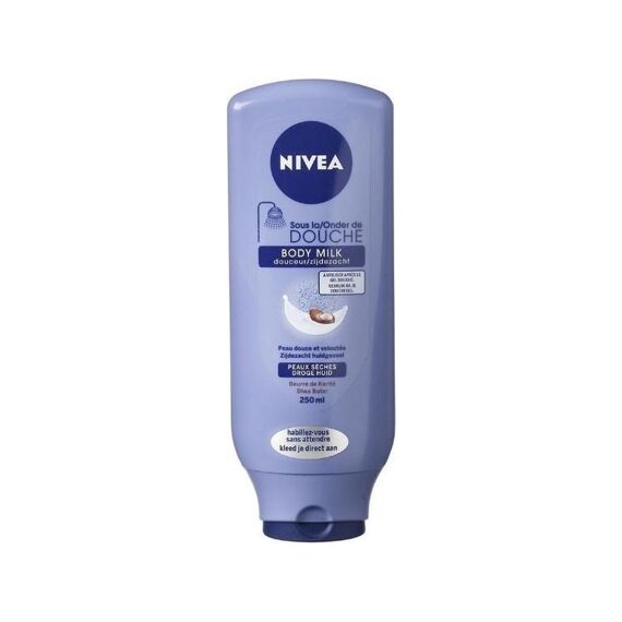 Nivea Bodymelk Onder De Douche Zijdezacht 250Ml