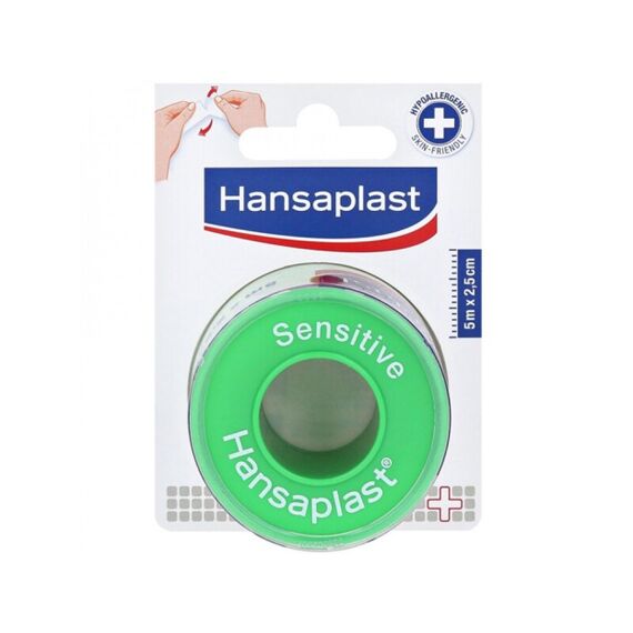 Hansaplast Hechtpleister Sensitive 5Mx2.5Cm