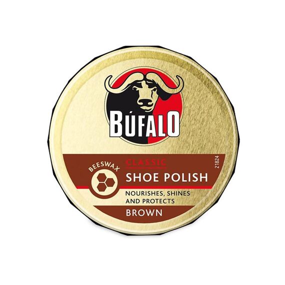 Bufalo Shoe Polish 75Ml Bruin