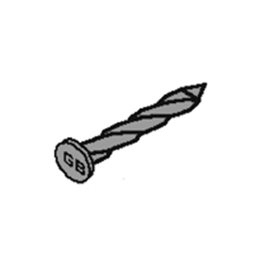 Ankernagels Verzinkt 32 Mm