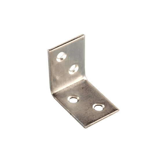 Gebogen Hoekijzers,breed,verz. 20/27x27 Mm