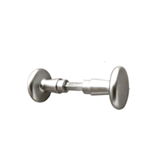 Deurknopset In Aluminium 50 Mm
