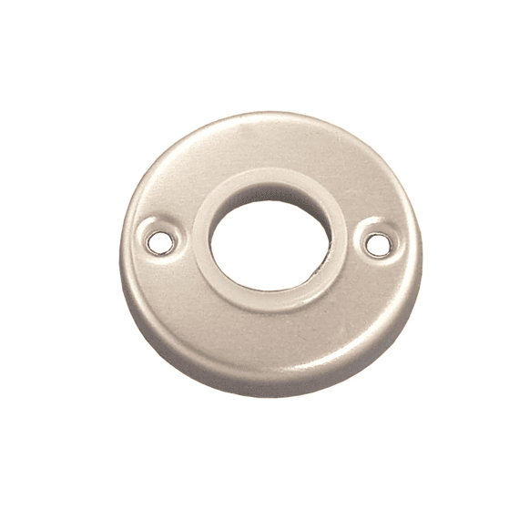 2 Deurkrukrozetten,rond,alu F1 50 Mm
