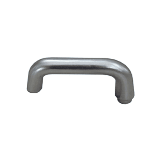 Deurkrukset,u-model, Inox-look 130 - 19 Mm