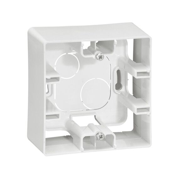 Opbouwkader 1 Module Verticaal/Horizontaal Niloe Wit