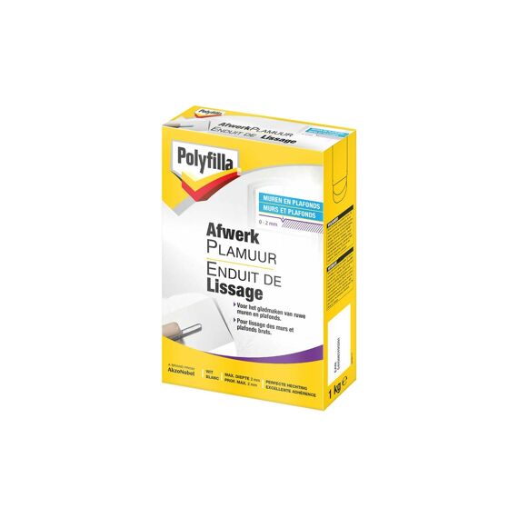 Polyfilla Afwerkplamuur 1 Kg