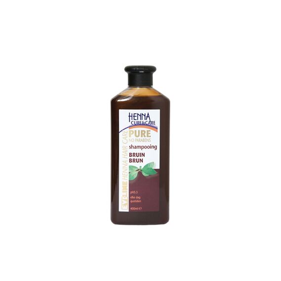 Henna Cure & Care Shampoo 400Ml Bruin